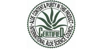 Certificado pureza Aloe Vera